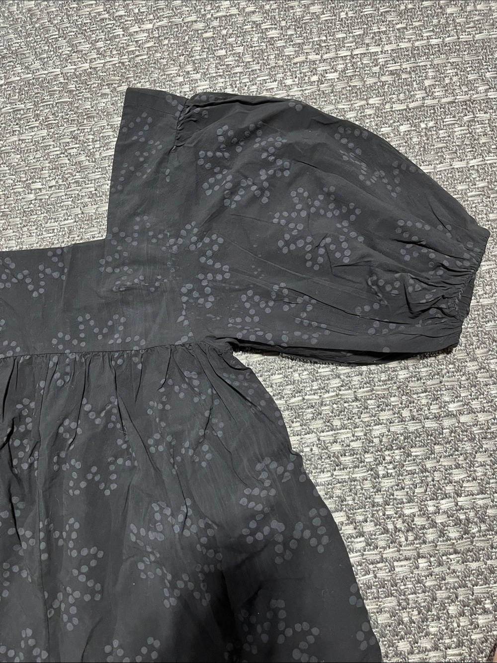 Anthropology | Puff-Sleeve Cotton Romper - Picture 9 of 16